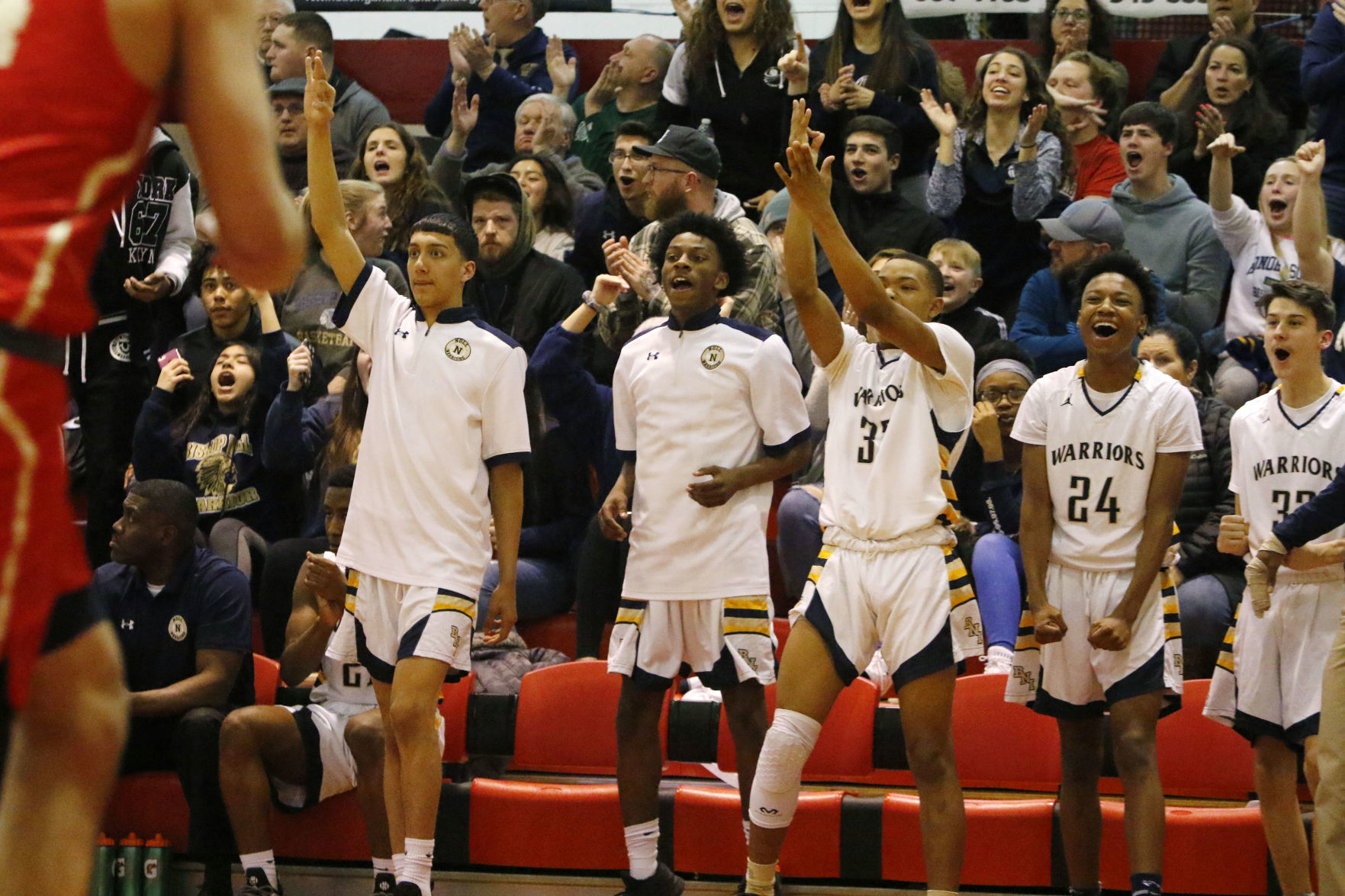 Boys basketball 2A sectional - Andrean vs. Bishop Noll